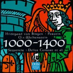 Cover Artwork for 1000-1400: Hildegard von Bingen, Perotin, O.v. Wolkenstein (Alternate Image by Nook Fulloption from the Noun Project modified by John Fenley)